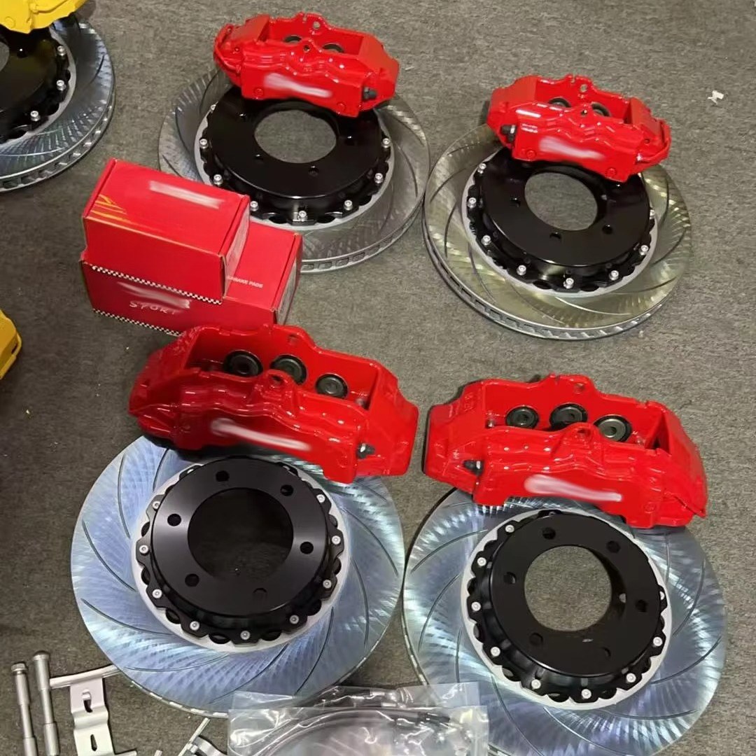New Modification Brake Disc Ca - Forged Front Brake Caliper 4 Piston 评论和价格