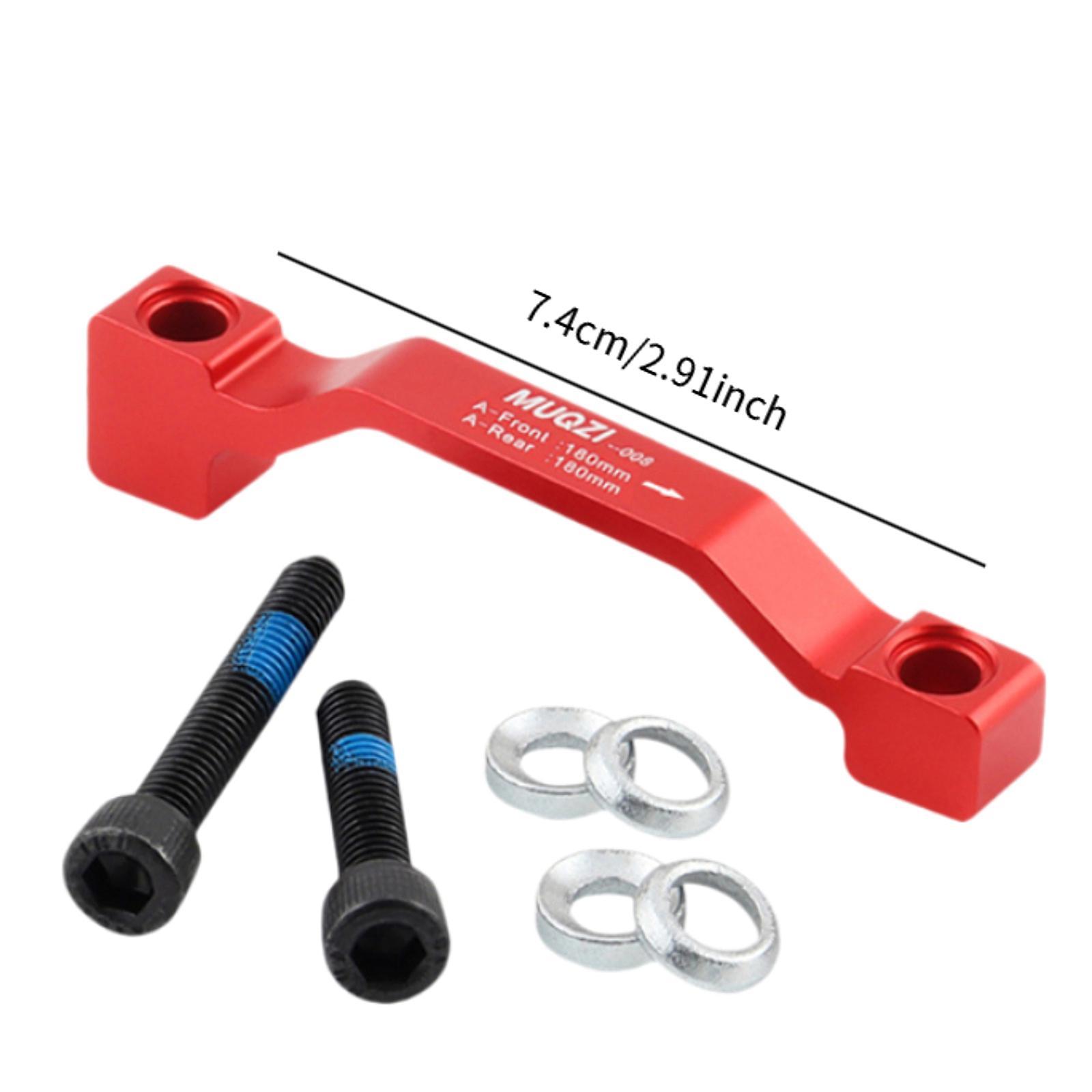 Bicycle Disc Brake Adapter 180 - Front Rear Brake Caliper Bracket Kit 评论和价格